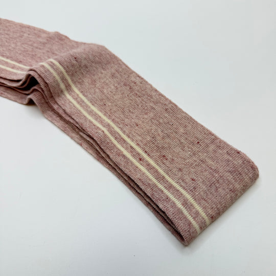 Ribbing - Light Pink/Cream Stripes - 2 Pack