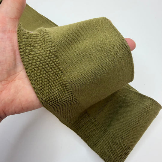 Ribbing - Olive Green - 3 Pack