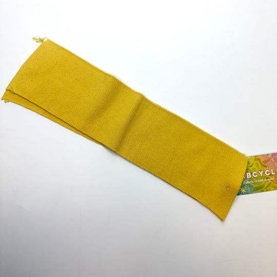 Collars Ribbing - Yellow - 2 Pack