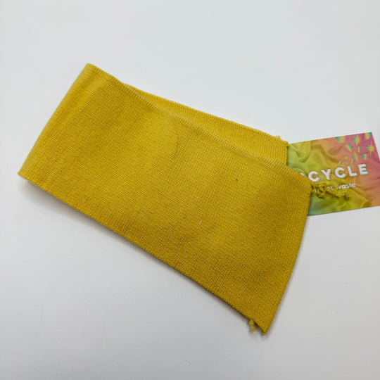 Collars Ribbing - Yellow - 2 Pack