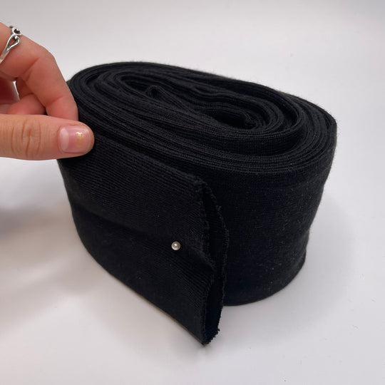 Multi-Use Ribbing - Double Width - Black