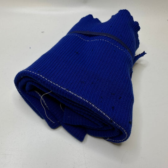 Collars Ribbing - Double Width - Dark Blue - 4 Pack