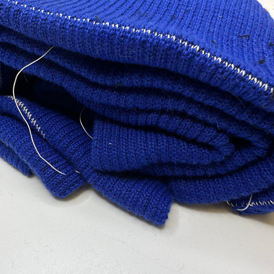 Collars Ribbing - Double Width - Dark Blue - 4 Pack