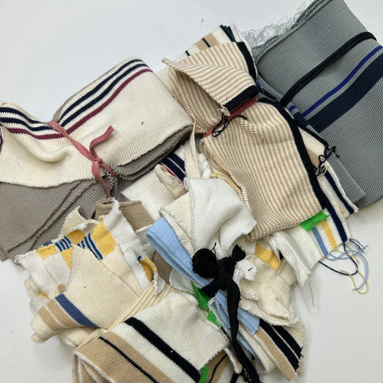 Multi-Use Ribbing - Neutrals Stripes - 4 Pack