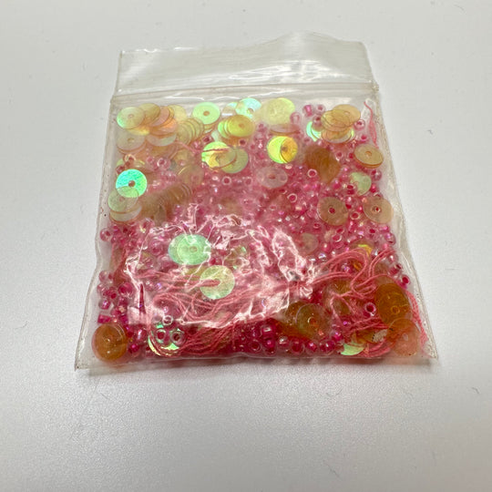 Sequins And Beads Sequins - Pink - 1 Pack