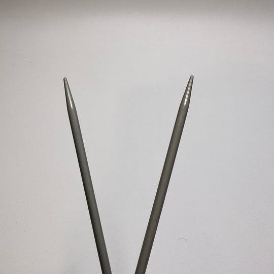 Knitting Needles Sewing Tool - Light Grey/Red - Individual