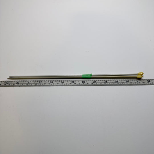 Knitting Needles Sewing Tool - Light Grey/Cream - Individual