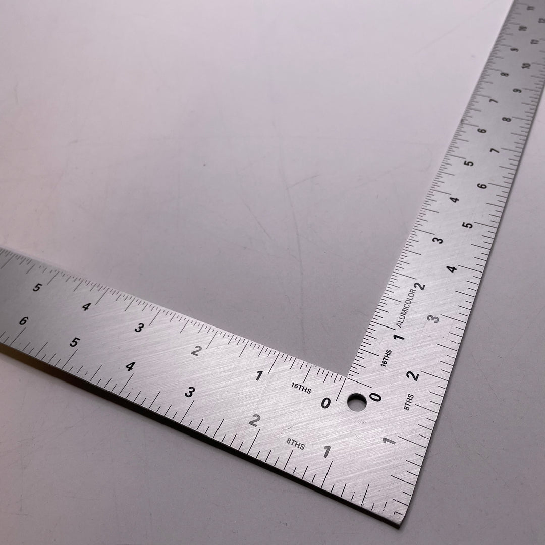 Ruler Sewing Tool - Silver - Individual