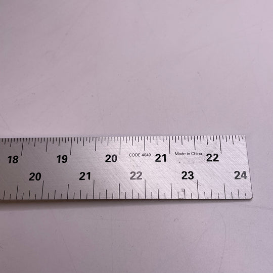 Ruler Sewing Tool - Silver - Individual