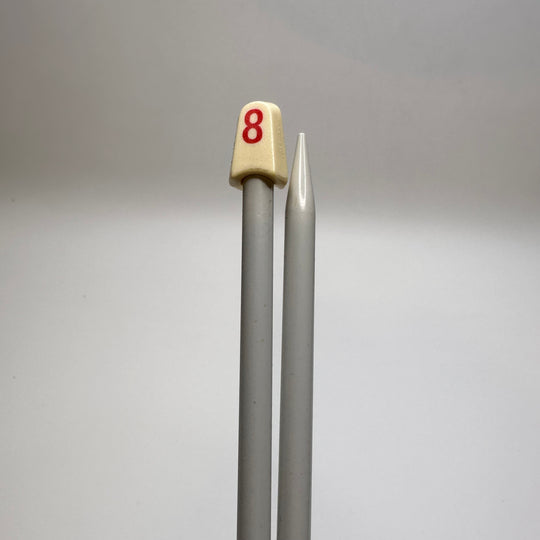 Knitting Needles Sewing Tool - Light Grey/Cream - Individual