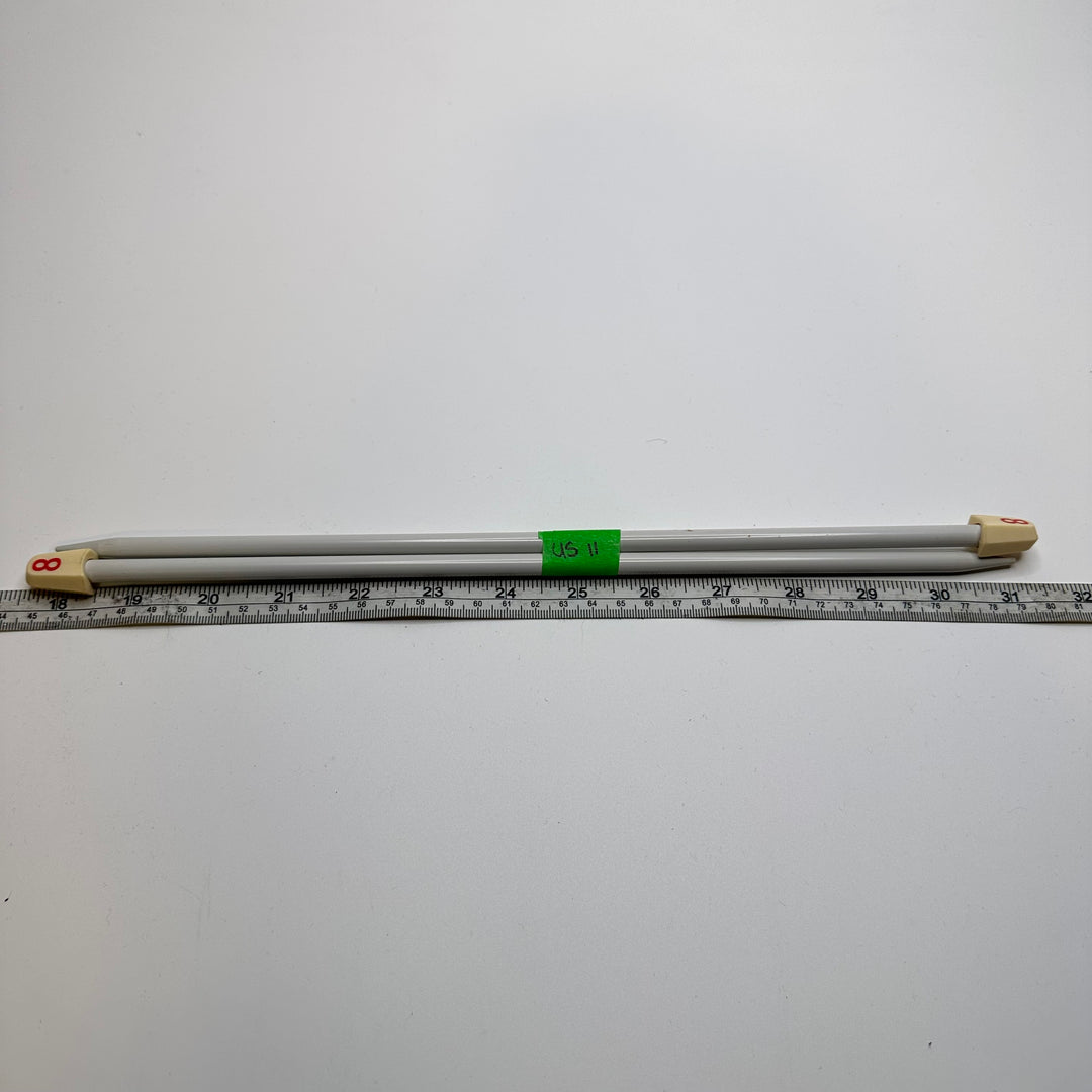 Knitting Needles Sewing Tool - Light Grey/Cream - Individual