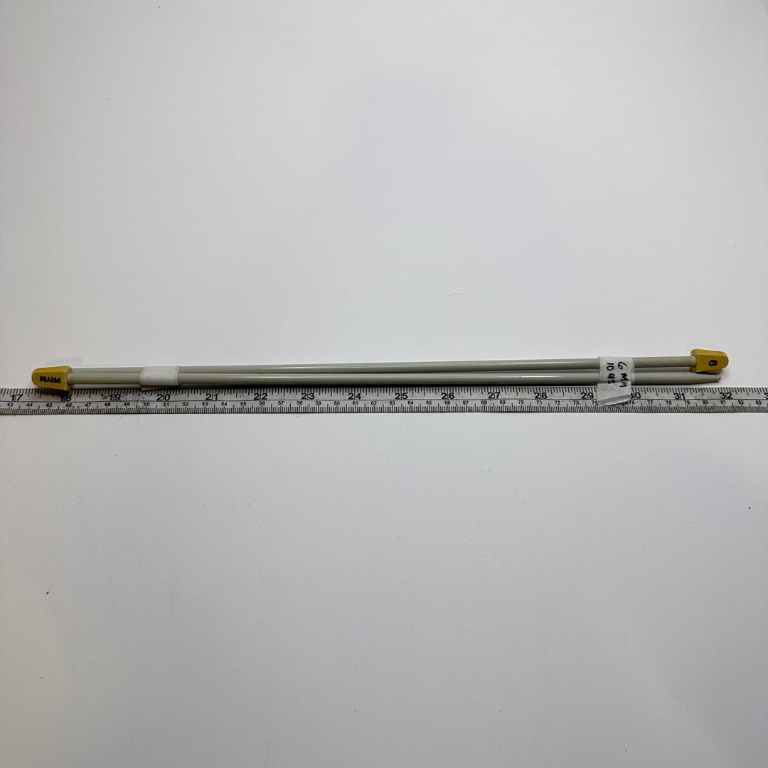 Knitting Needles Sewing Tool - Light Grey/Yellow - Individual