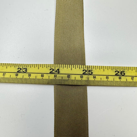 1" (25mm)   Ribbon Trim - Light Olive - 4M Bundle