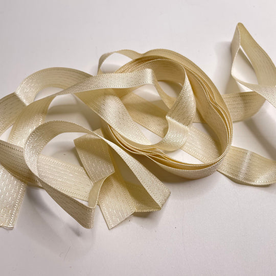 ⅝" (16mm)   Ribbon Trim - Cream - 2M Bundle