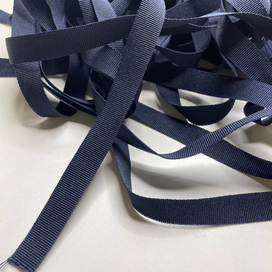 ½" (13mm)   Ribbon Trim - Navy - 11M Bundle