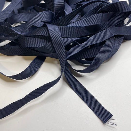 ½" (13mm)   Ribbon Trim - Navy - 11M Bundle