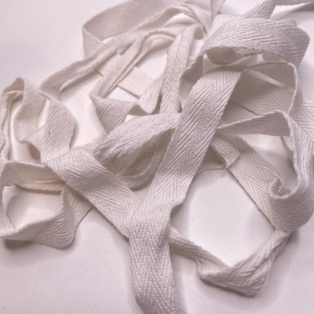 ½" (13mm)   Cording Trim - White - 2 Pack