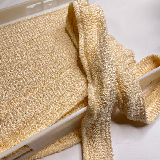 1 ½" (38mm)  Fringe  Tape Trim - Cream - 1M