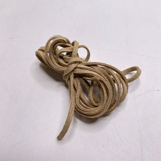 ⅛" (3mm) Faux Suede  Cording Trim - Beige - 2M Bundle