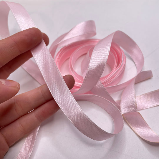 ½" (13mm)  Satin Ribbon Trim - Pink - 4.5M Bundle