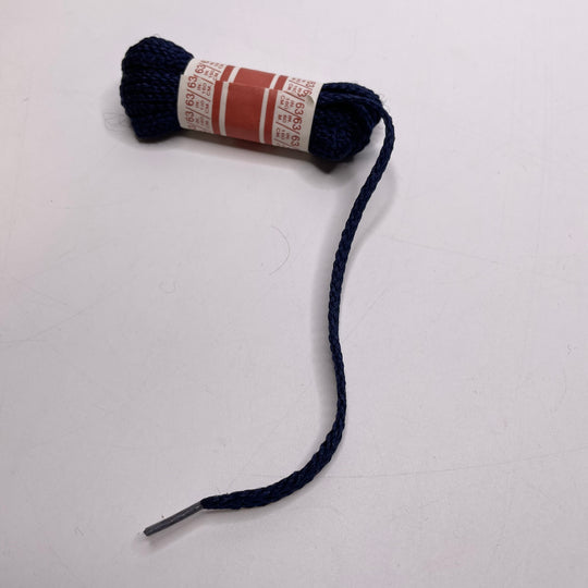 ¼" (6mm)   Shoelace Trim - Navy - 1.6M Bundle