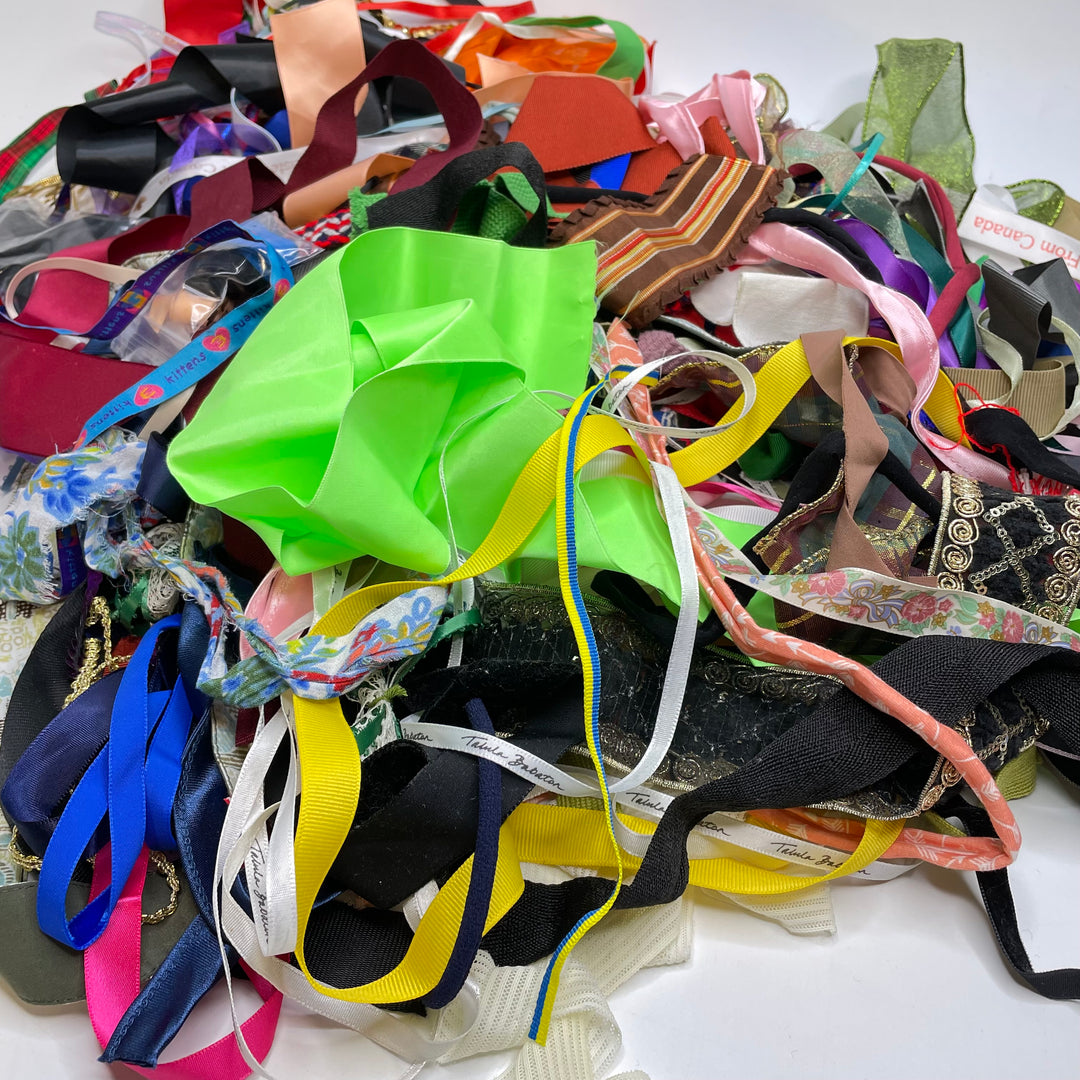 ¼" (6mm)   Ribbon Trim - Multi - 0.3M Bundle