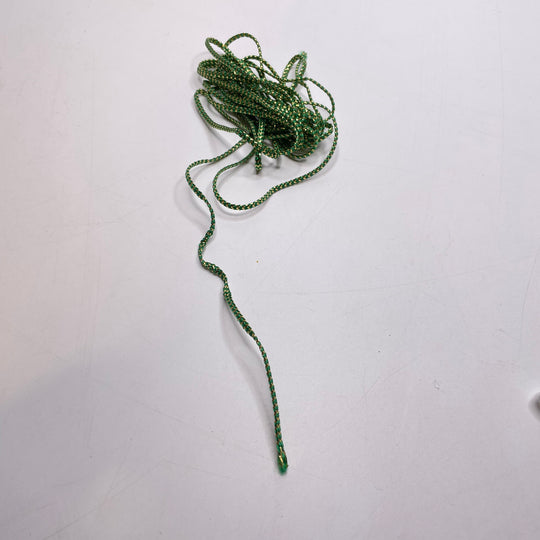 1/16" (2mm)   Braided Trim - Green/Gold - 2.9M Bundle
