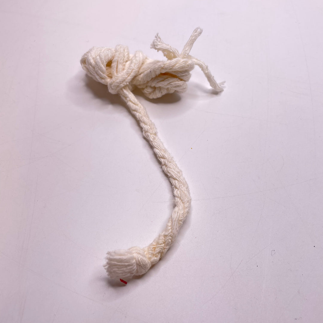 ⅜" (10mm)  Rope Cording Trim - White - 1.2M Bundle