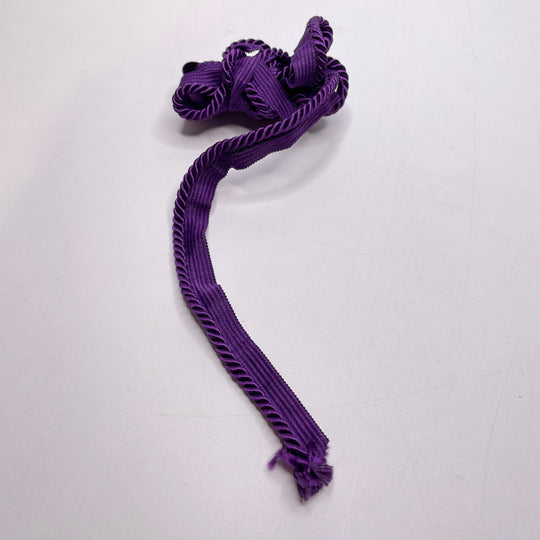 ⅝" (16mm)  Rope Piping Trim - Dark Purple - 1M Bundle