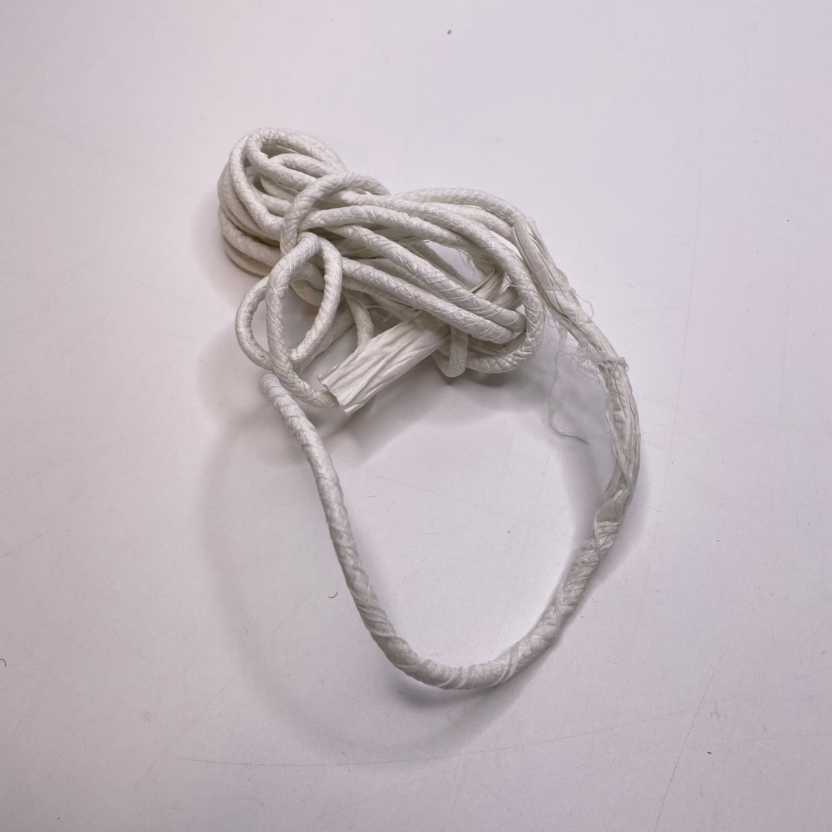 ⅐" (4mm)  Rope Cording Trim - White - 2.9M Bundle