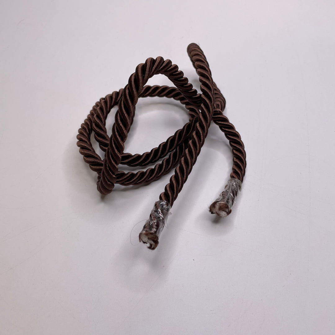 ⅜" (10mm)  Braided Cording Trim - Brown - 1M Bundle