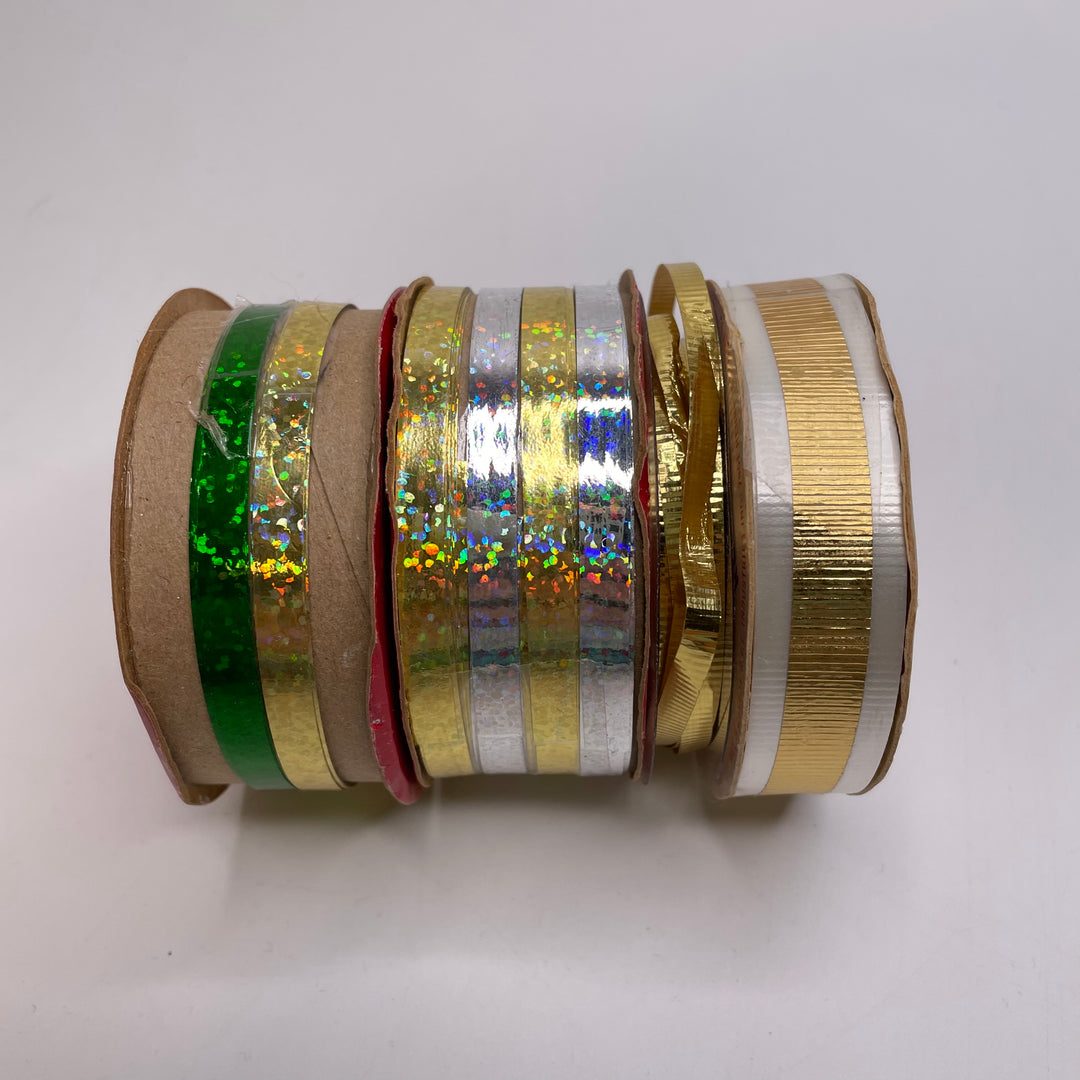 ¼" (6mm)   Ribbon Trim - Multi - 4 Pack
