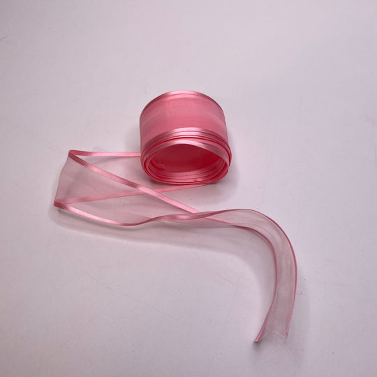 1 ½" (38mm)   Ribbon Trim - Light Pink - 4M Bundle