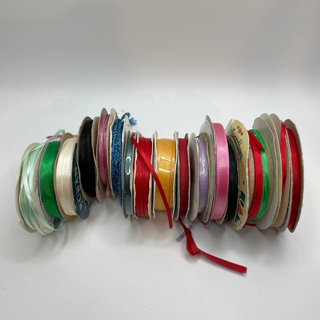 ¼" (6mm)   Ribbon Trim - Multi - 16 Pack