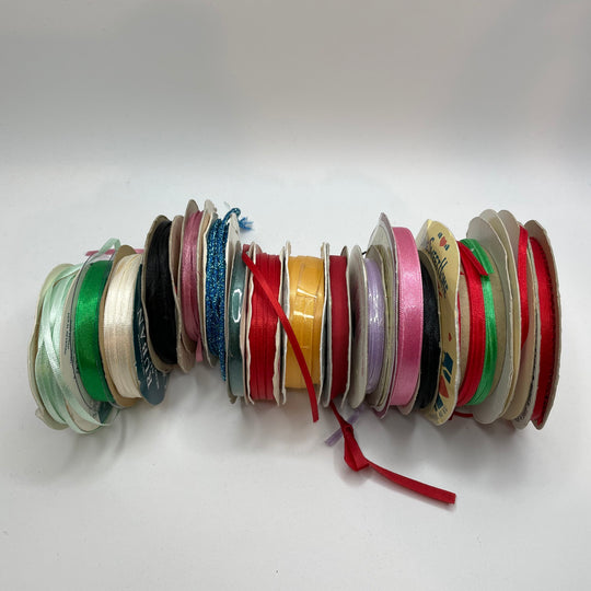 ¼" (6mm)   Ribbon Trim - Multi - 16 Pack