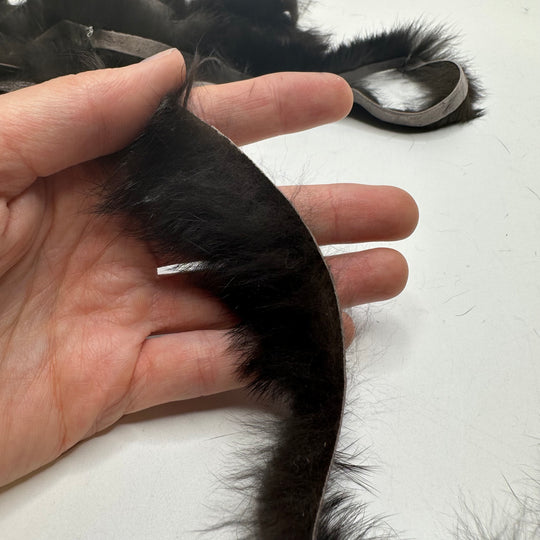 ¾" (20mm)   Fur Trim - Brown - 4.3M Bundle