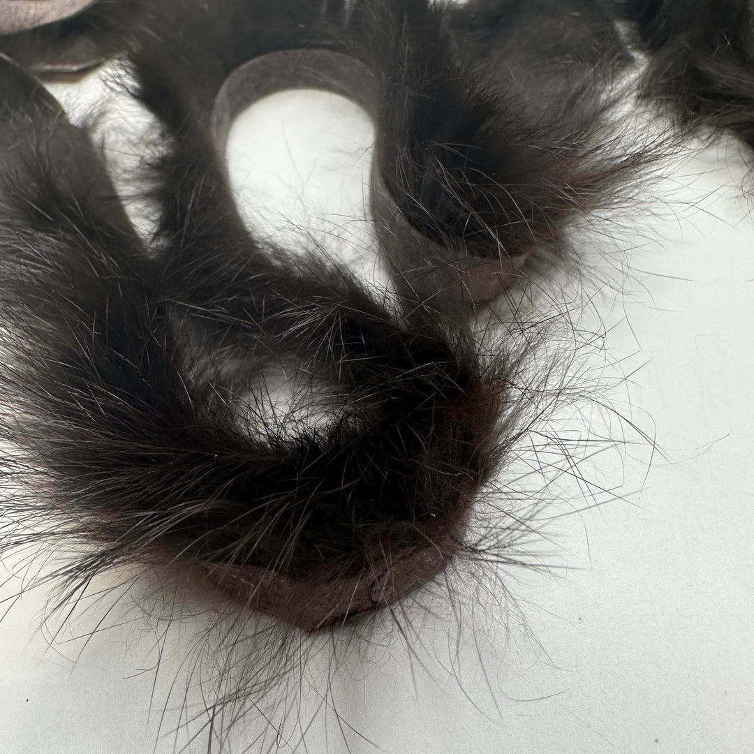 ¾" (20mm)   Fur Trim - Brown - 4.3M Bundle