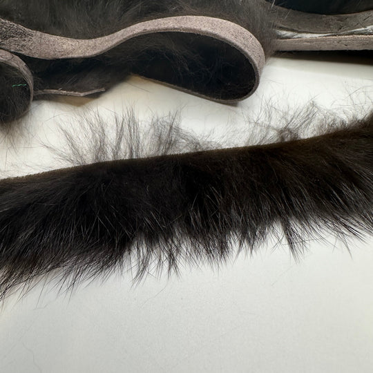 ¾" (20mm)   Fur Trim - Brown - 4.3M Bundle