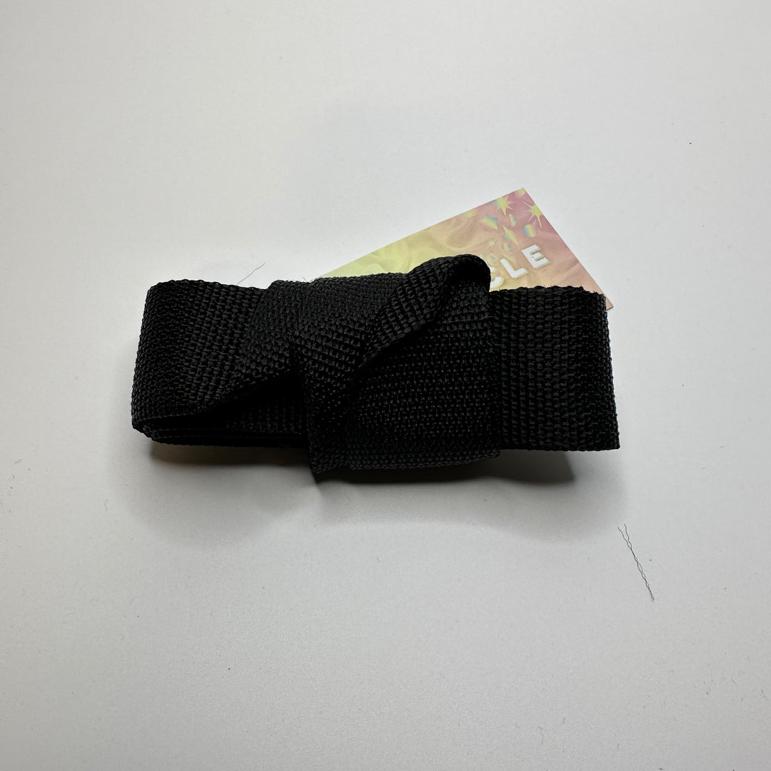 1 ½" (38mm)   Webbing Trim - Black - 1.3M Bundle