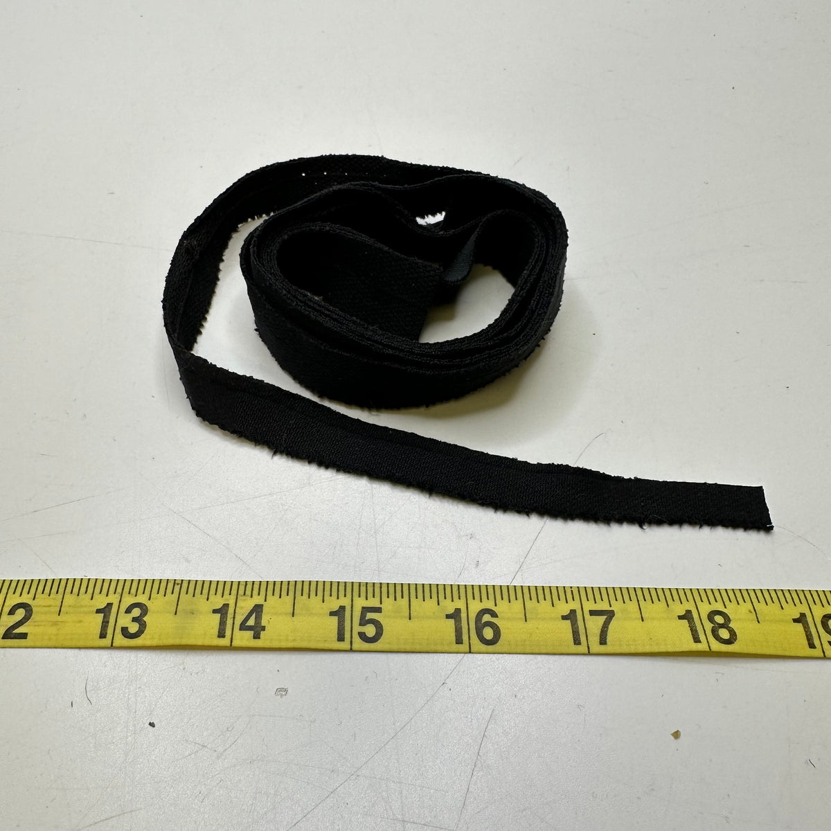 ½" (13mm)   Webbing Trim - Black - 1.35M Bundle