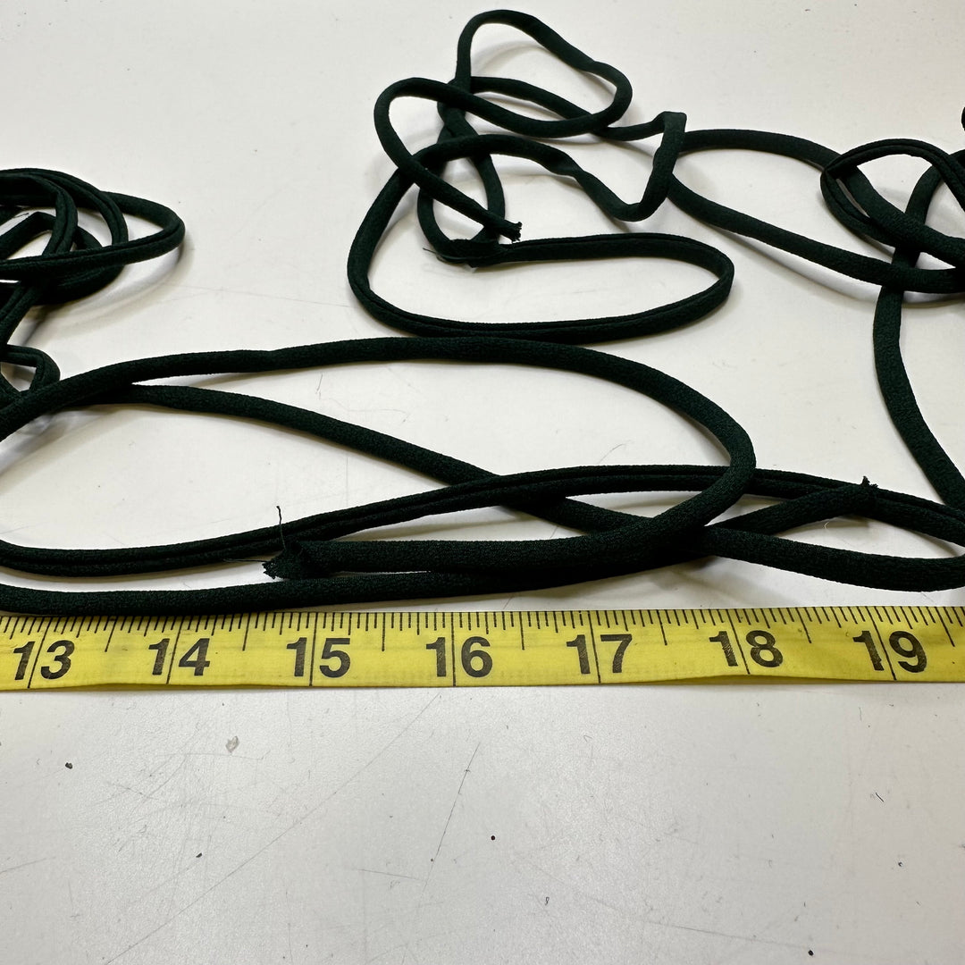 ¼" (6mm)   Strap Trim - Dark Green - 4 Pack