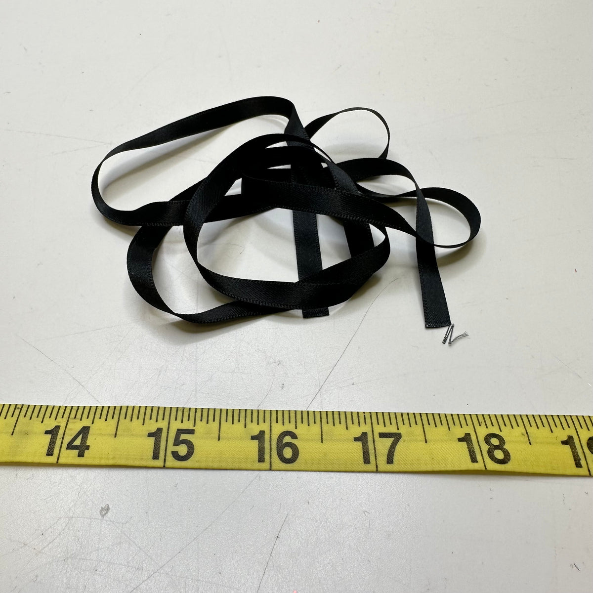 ¼" (6mm)   Ribbon Trim - Black - 1M Bundle