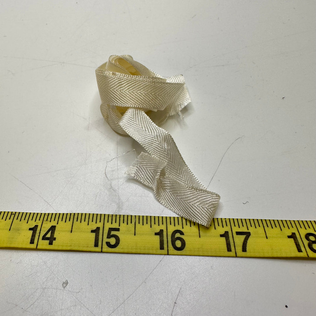 ½" (13mm)   Tape Trim - White - 1.05M Bundle