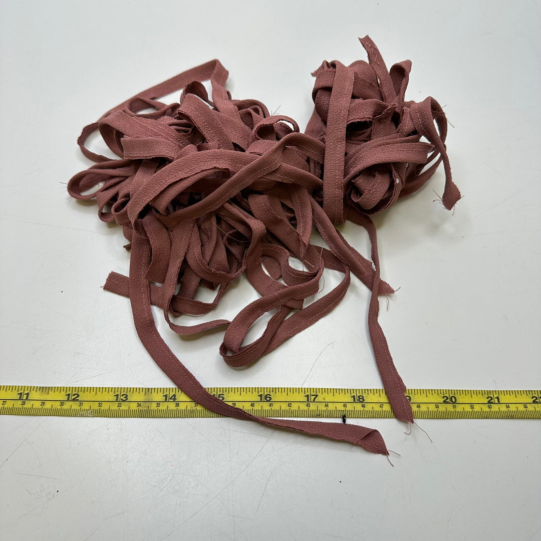 ¼" (6mm)   Straps Trim - Dark Pink - 0.5M Bundle