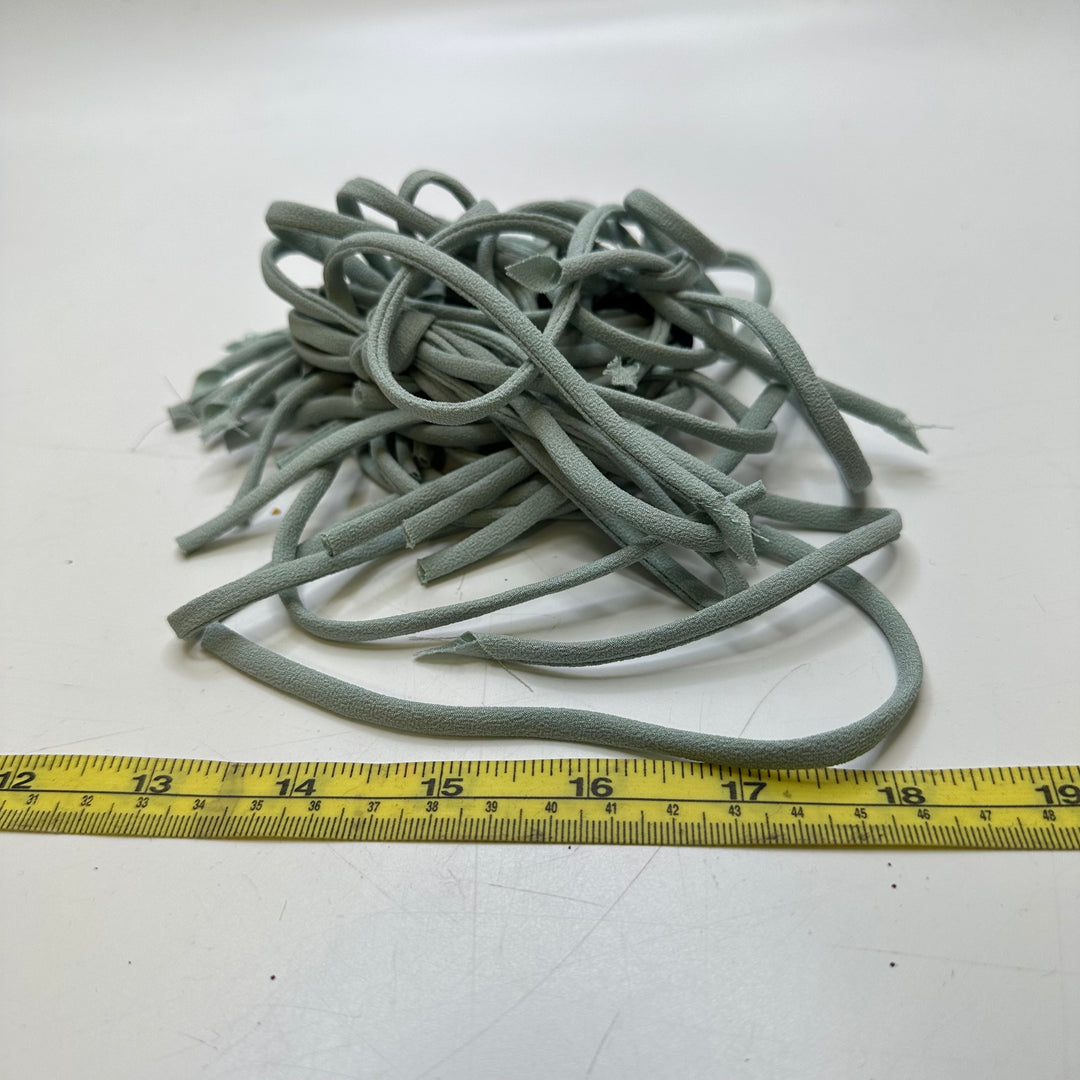 ¼" (6mm)   Straps Trim - Light Blue - 0.5M Bundle