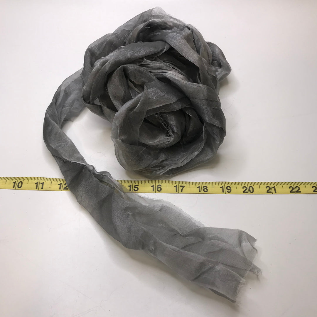 8" (203mm)   Tulle Trim - Silver - 4.2M Bundle