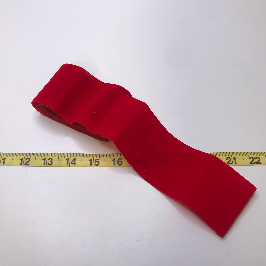 2 ⅓" (60mm)   Ribbon Trim - Red - 2.1M Bundle