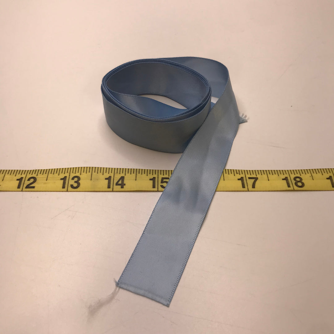 1" (25mm)  Satin Ribbon Trim - Light Blue - 1.5M Bundle