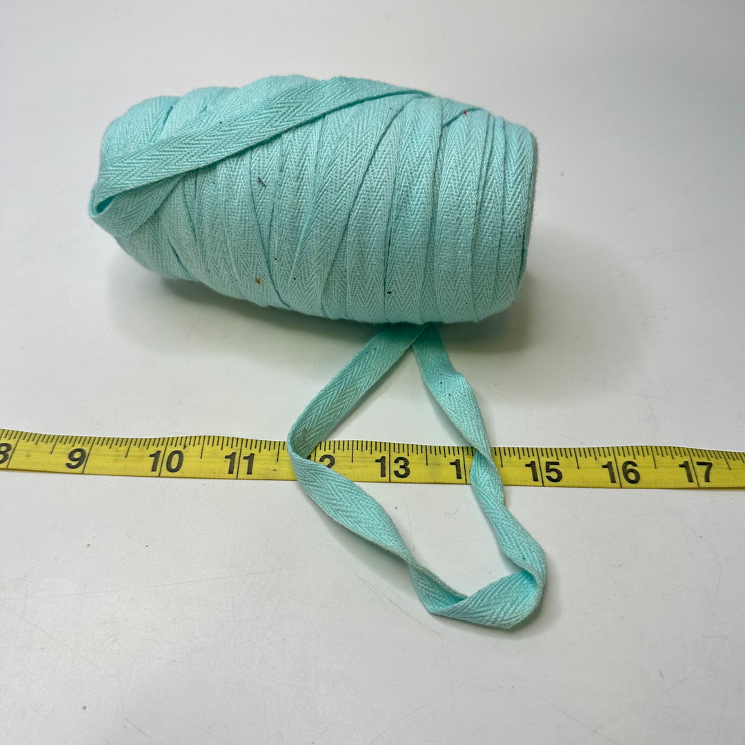½" (13mm)   Webbing Trim - Light Blue - Roll