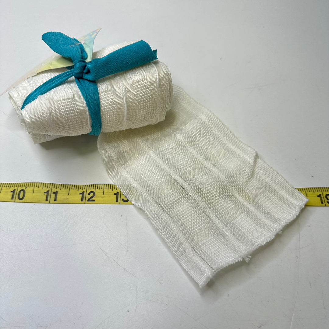 4" (102mm)   Tape Trim - White - 3.5M Bundle